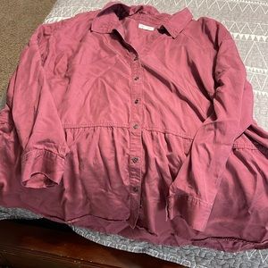 Tunic babydoll shirt